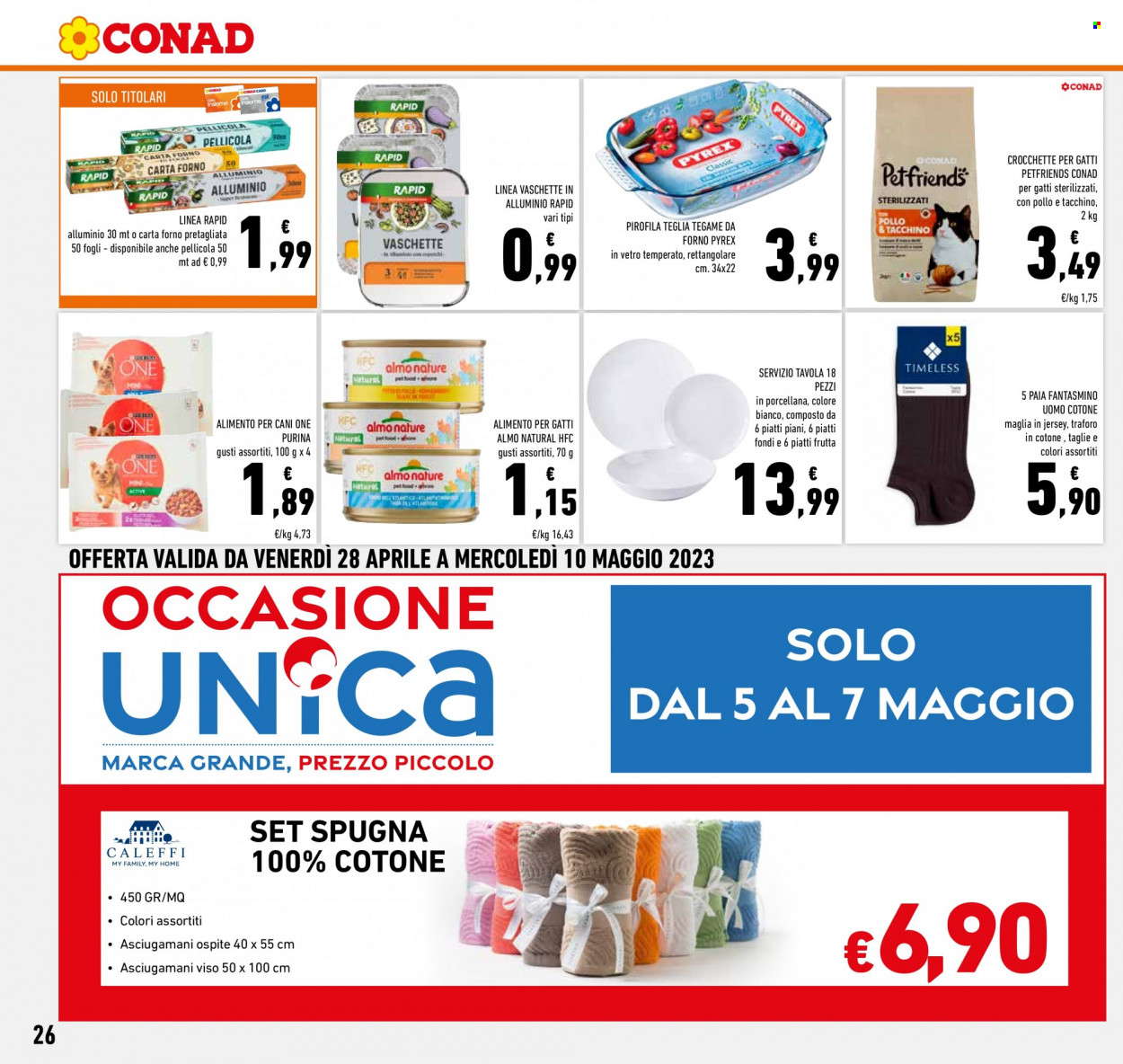 Volantino Conad - 28/4/2023 - 10/5/2023. Pagina 26