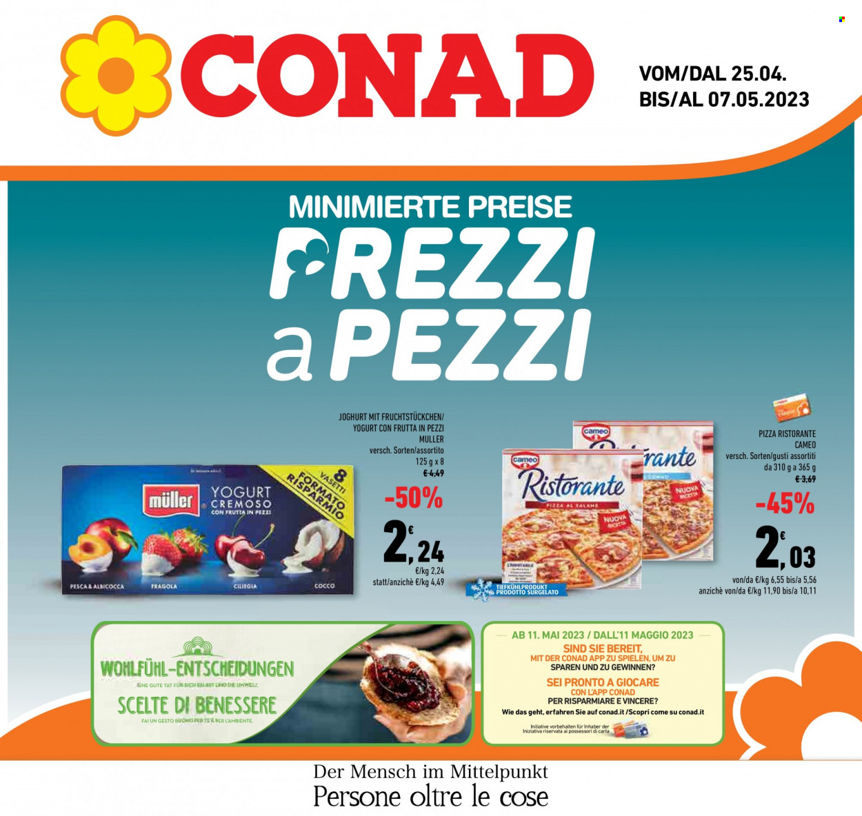Volantino Conad - 25/4/2023 - 7/5/2023. Pagina 1