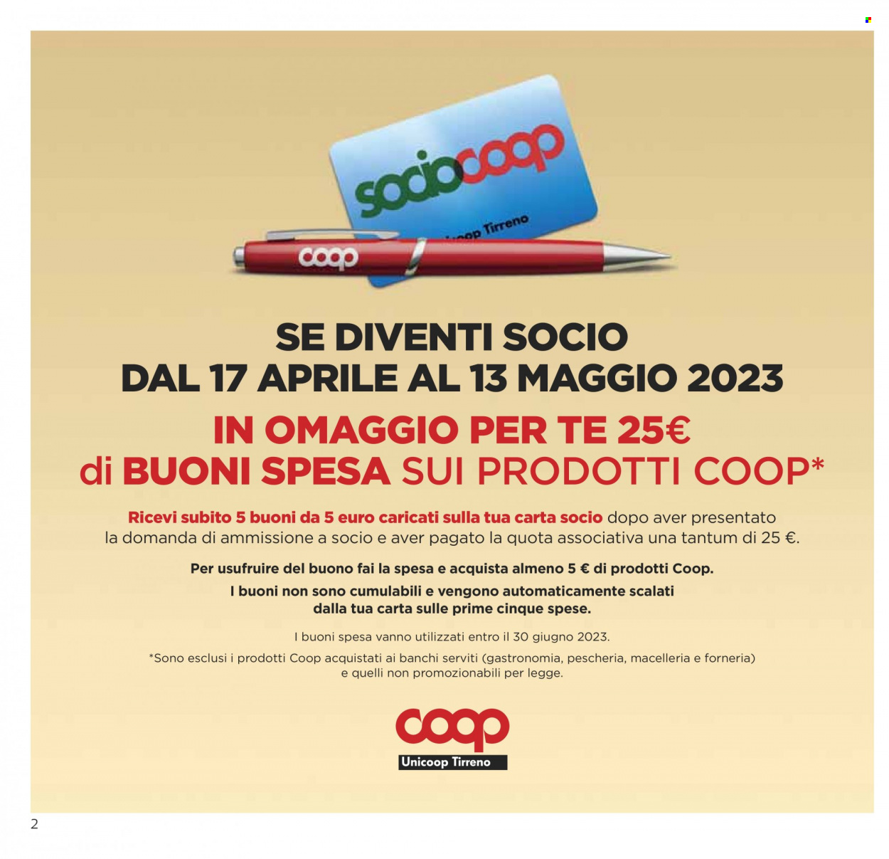 Leták Coop - 27.4.2023 - 10.5.2023. Strana 2