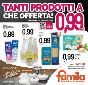Volantino Famila - 27/4/2023 - 10/5/2023.
