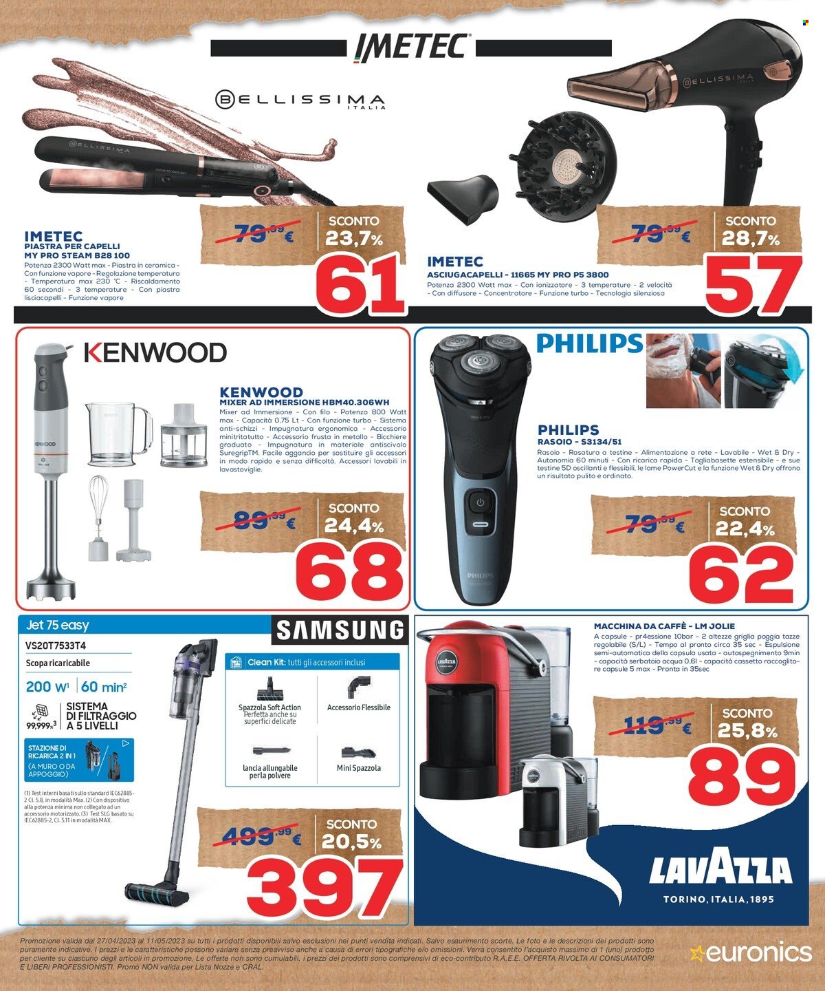 Volantino Euronics - 27/4/2023 - 11/5/2023. Pagina 15