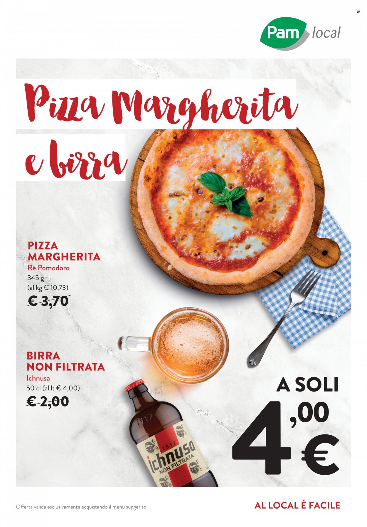 Volantino Pam local. Pagina 1