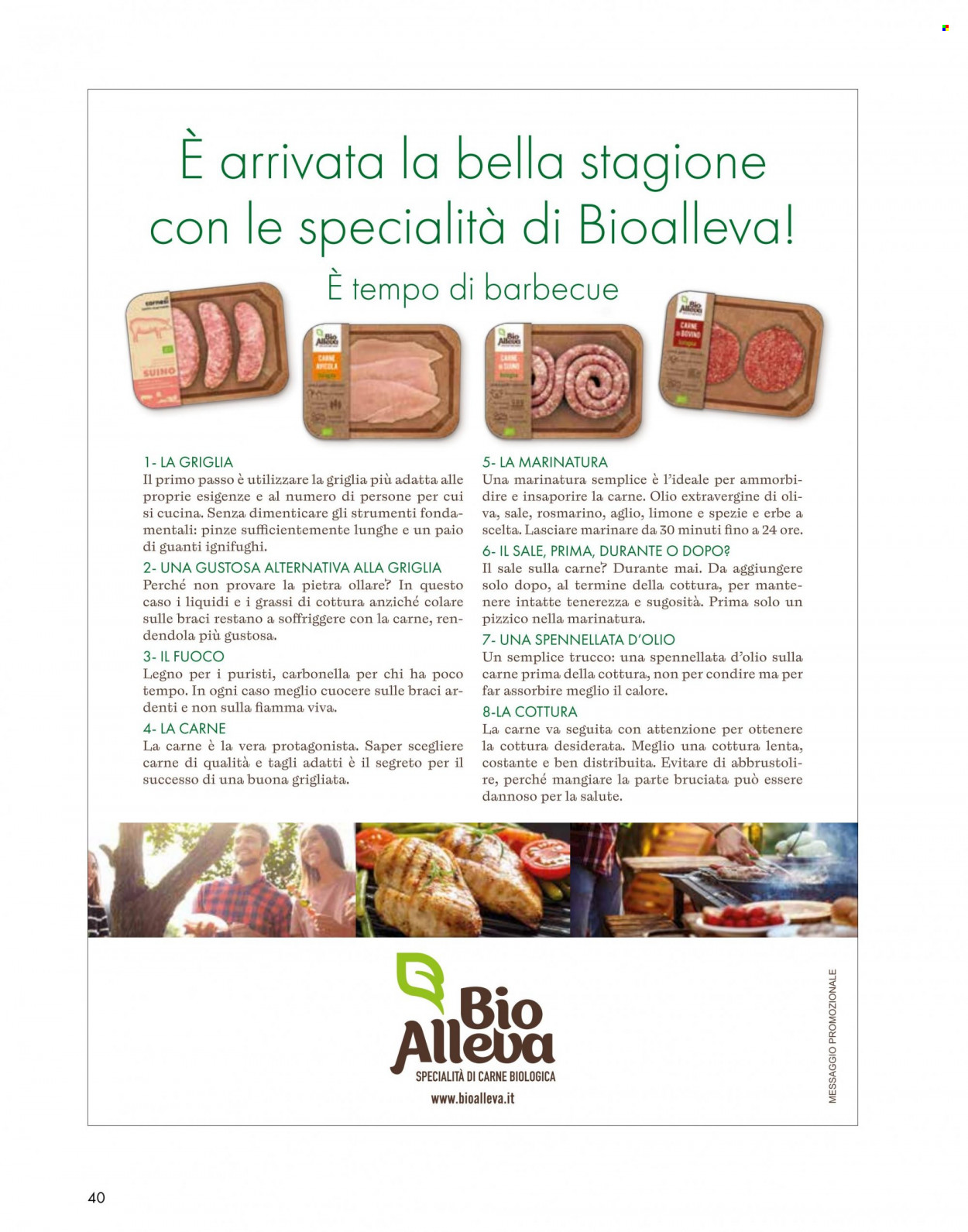 thumbnail - Volantino Natura Sì - 1/5/2023 - 30/6/2023 - Prodotti in offerta - aglio, suino, rosmarino, guanti. Pagina 40.