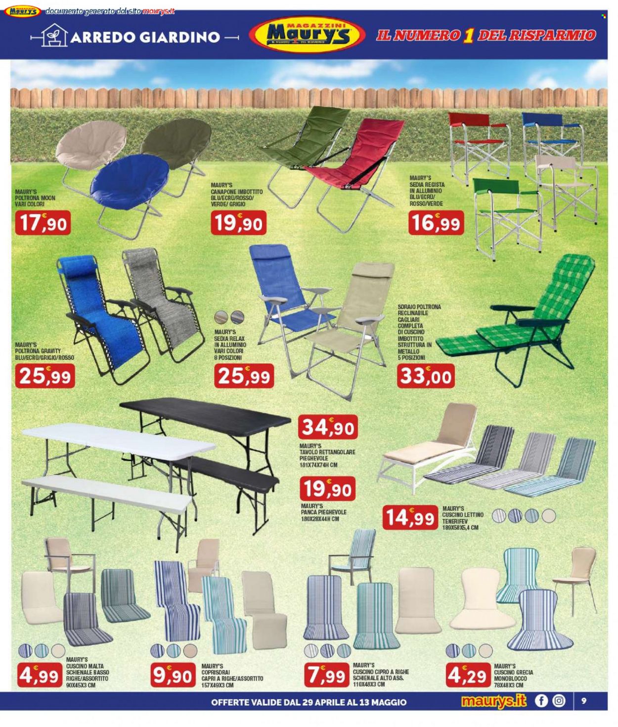Volantino Maury's - 29/4/2023 - 13/5/2023. Pagina 9