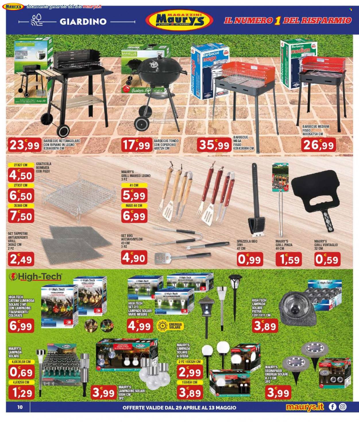 Volantino Maury's - 29/4/2023 - 13/5/2023. Pagina 10
