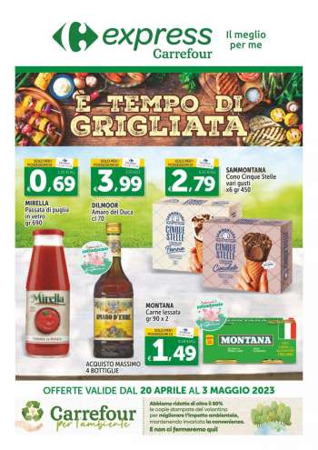 Volantino Carrefour - 20/4/2023 - 3/5/2023.