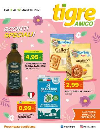 Volantini Tigre Amico Roma