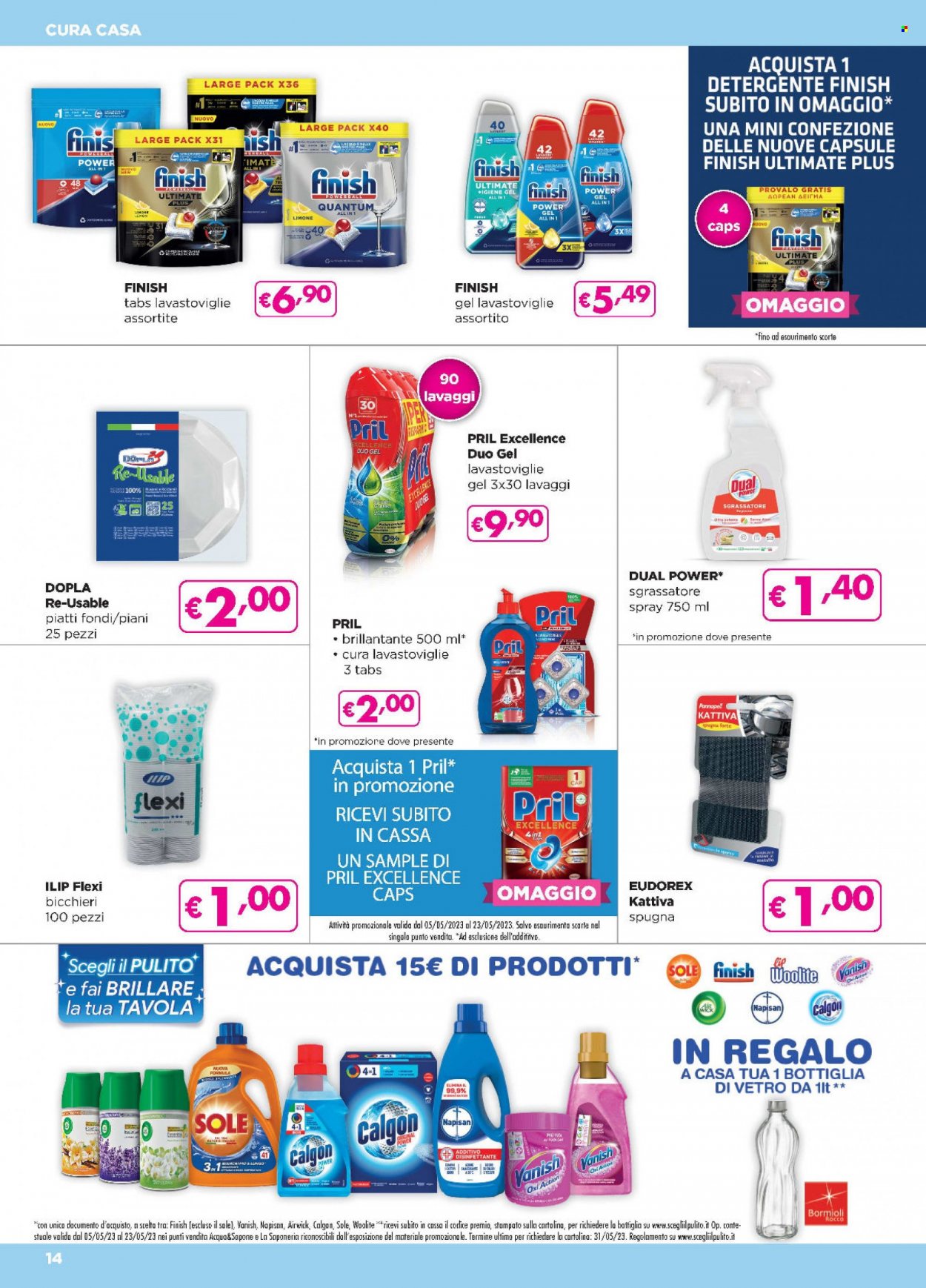 Volantino Acqua & Sapone - 5/5/2023 - 23/5/2023. Pagina 14