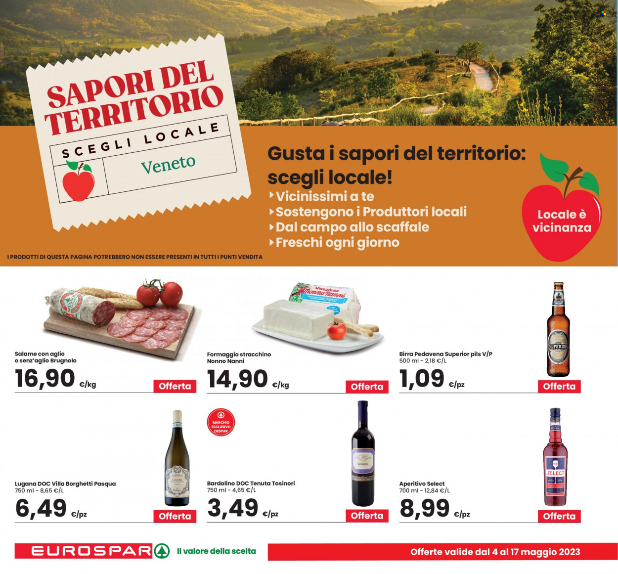 Volantino Eurospar - 4/5/2023 - 17/5/2023. Pagina 14