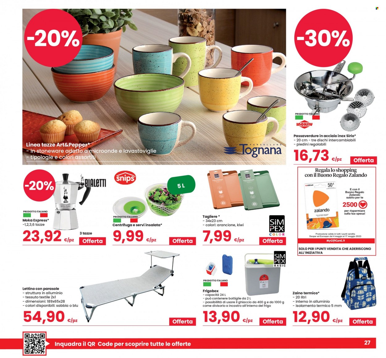 Volantino Eurospar - 4/5/2023 - 17/5/2023. Pagina 27
