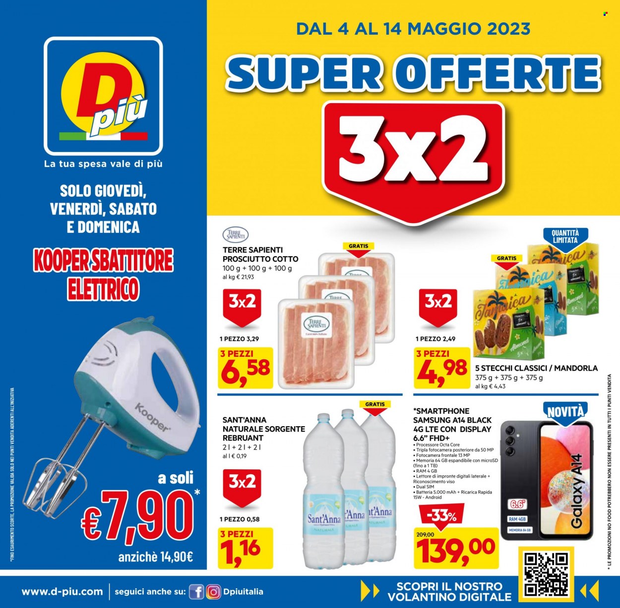 Volantino Dpiù - 4/5/2023 - 14/5/2023. Pagina 1
