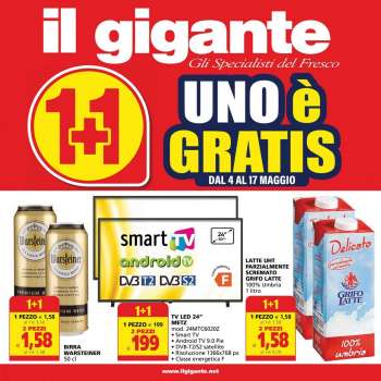 Volantino Il Gigante - 4/5/2023 - 17/5/2023.