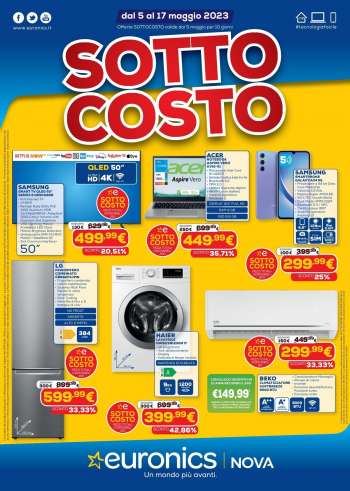 Volantino Euronics - 5/5/2023 - 17/5/2023.