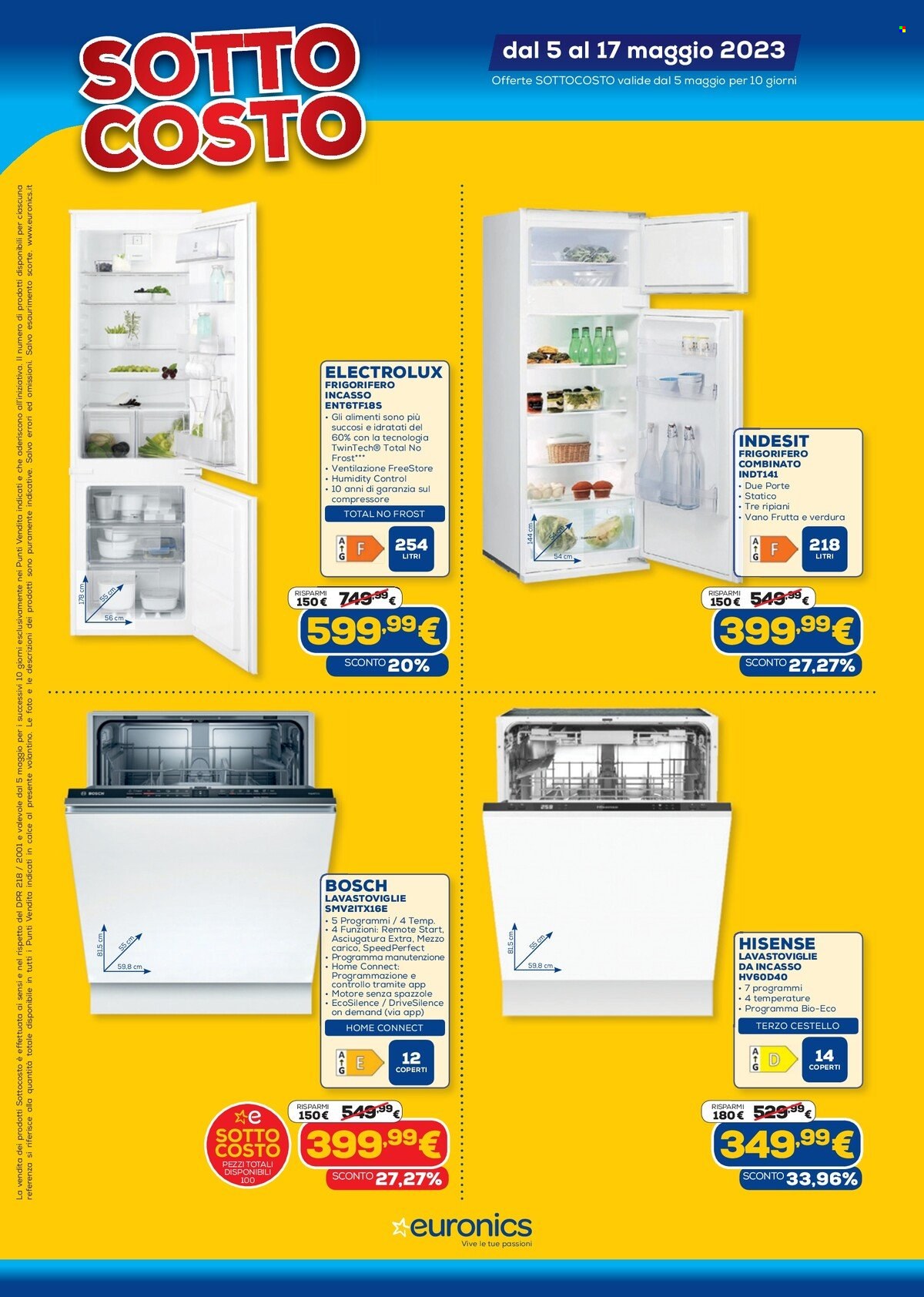 Volantino Euronics - 5/5/2023 - 17/5/2023. Pagina 20
