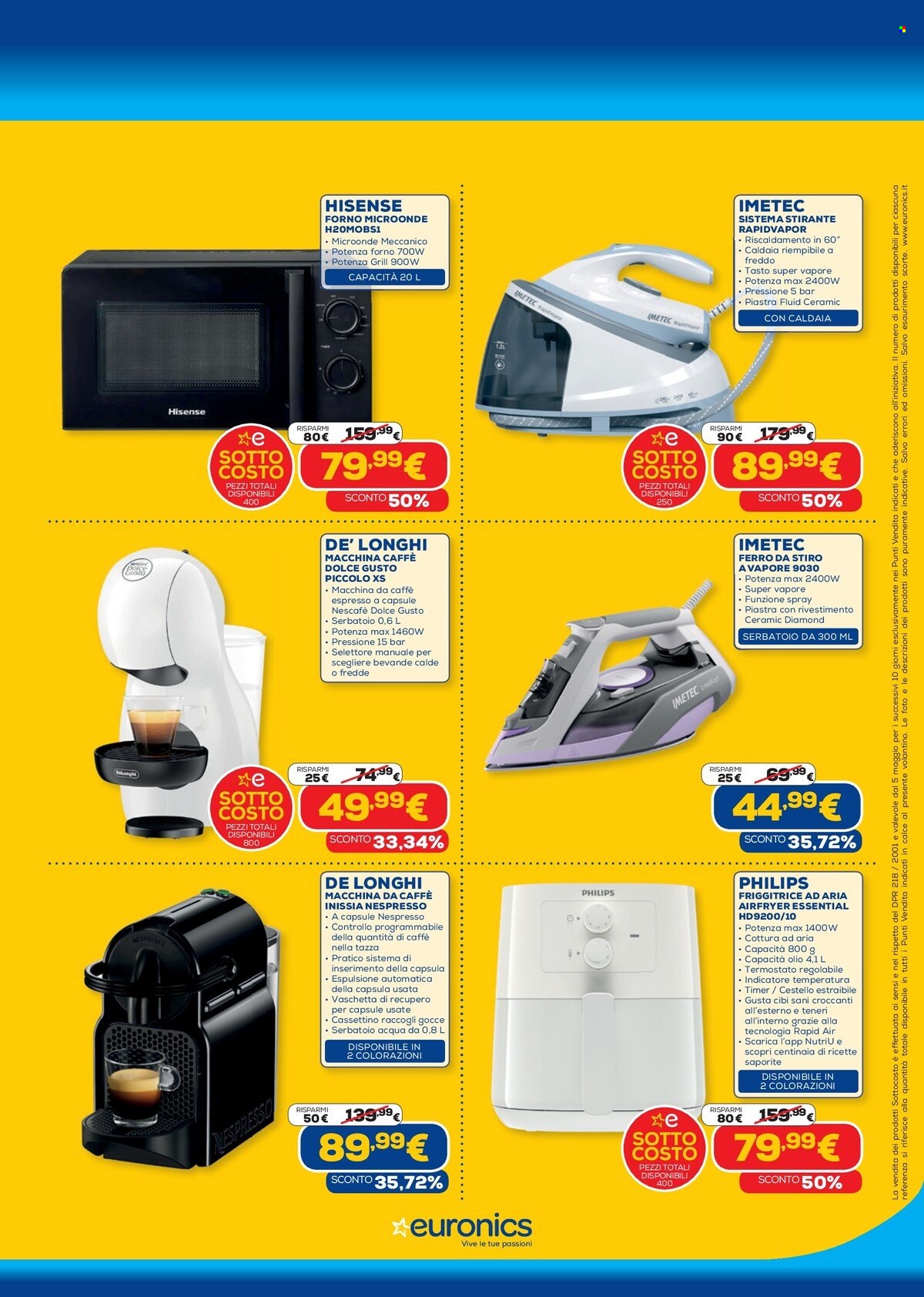 Volantino Euronics - 5/5/2023 - 17/5/2023. Pagina 24