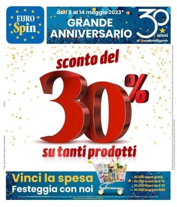 Volantino EuroSpin - 8/5/2023 - 14/5/2023.