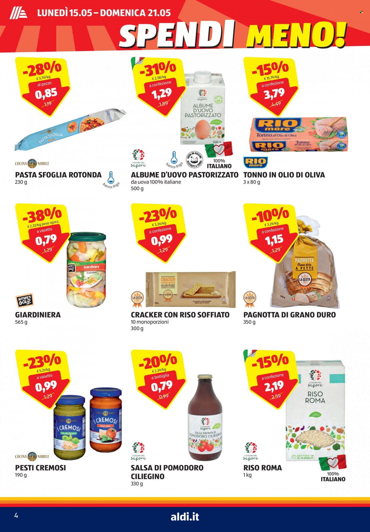 Volantino Aldi - 15/5/2023 - 21/5/2023. Pagina 4