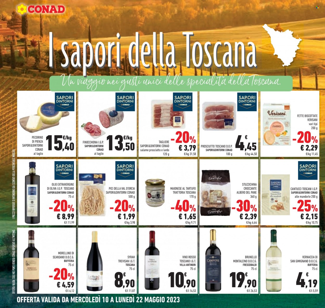 Leták Conad - 10.5.2023 - 22.5.2023. Strana 18