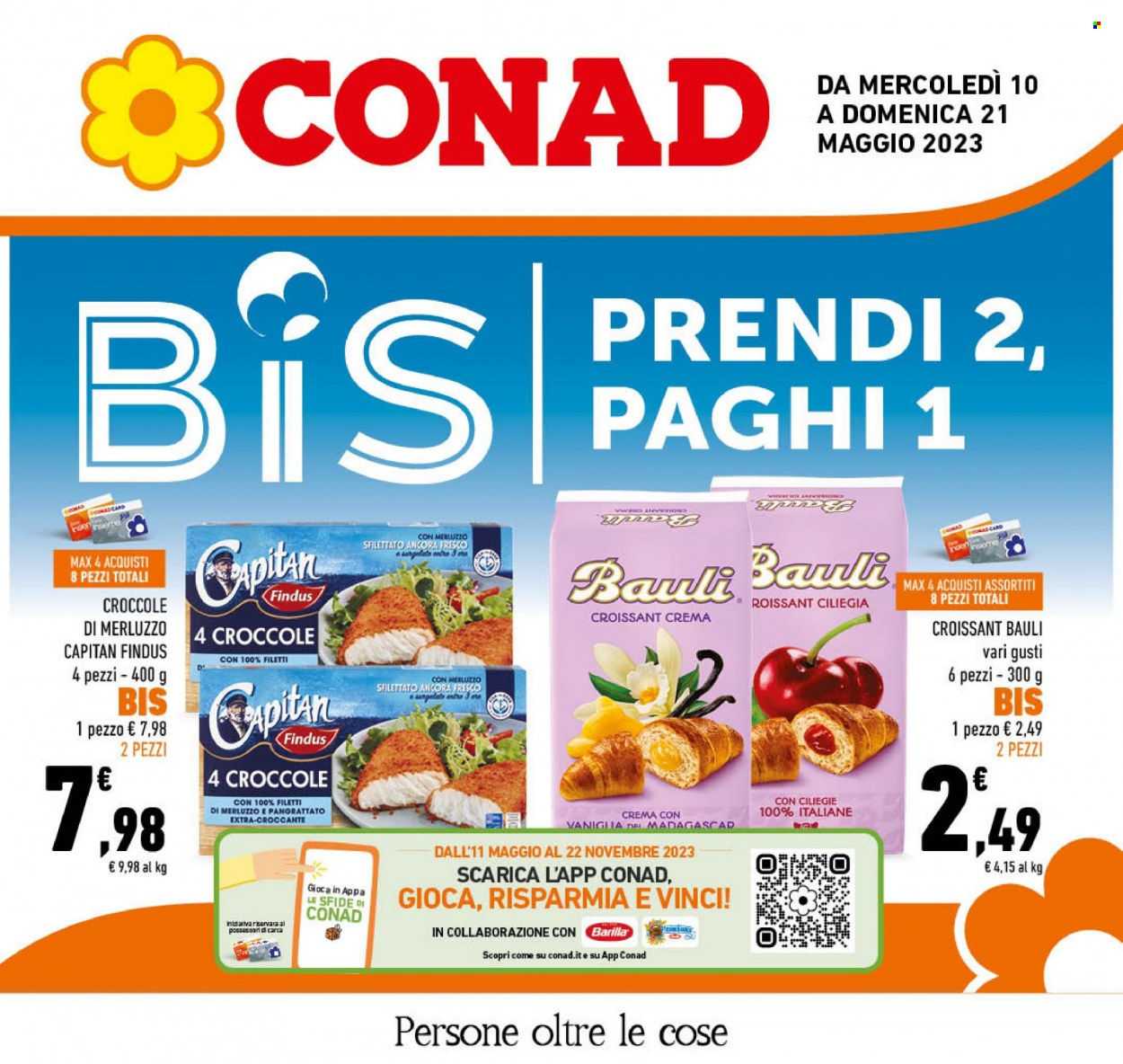 Volantino Conad - 10/5/2023 - 21/5/2023. Pagina 1