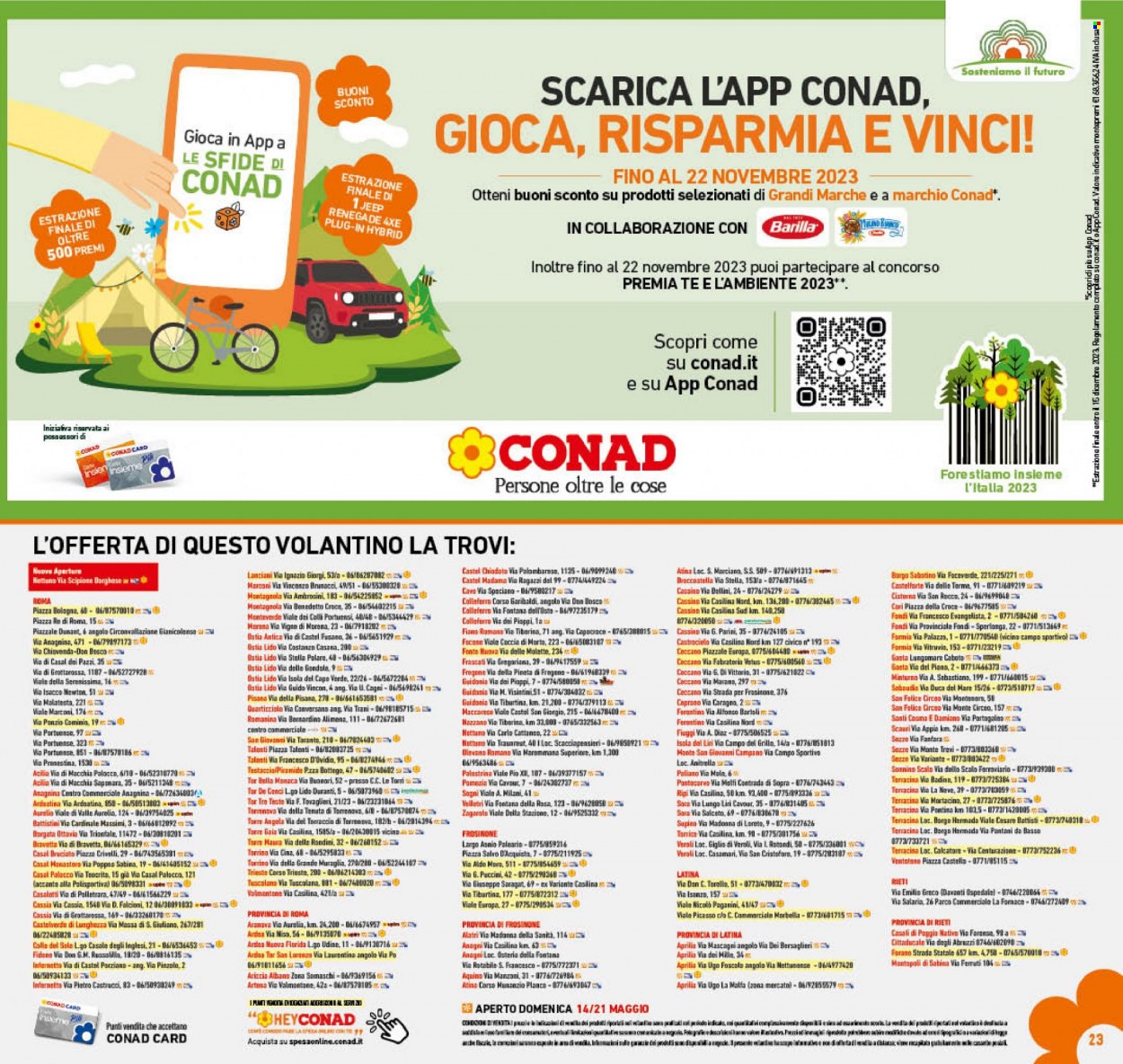 Volantino Conad - 10/5/2023 - 21/5/2023. Pagina 23