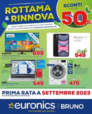 Volantino Euronics - 10/5/2023 - 24/5/2023.