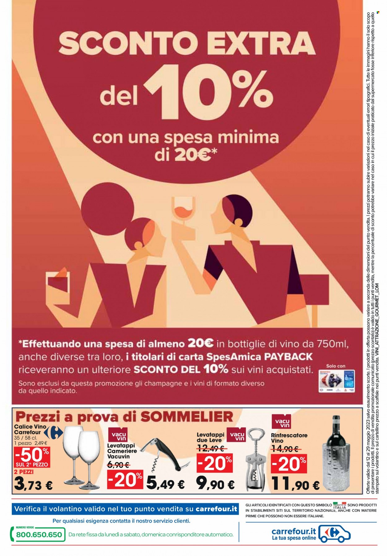 Volantino Carrefour - 12/5/2023 - 29/5/2023. Pagina 16