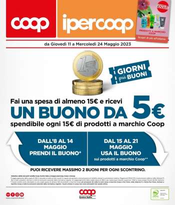 Volantino Coop - 11/5/2023 - 24/5/2023.