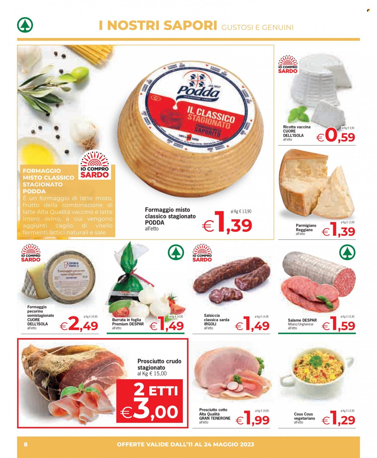 Volantino Eurospar - 11/5/2023 - 24/5/2023. Pagina 8