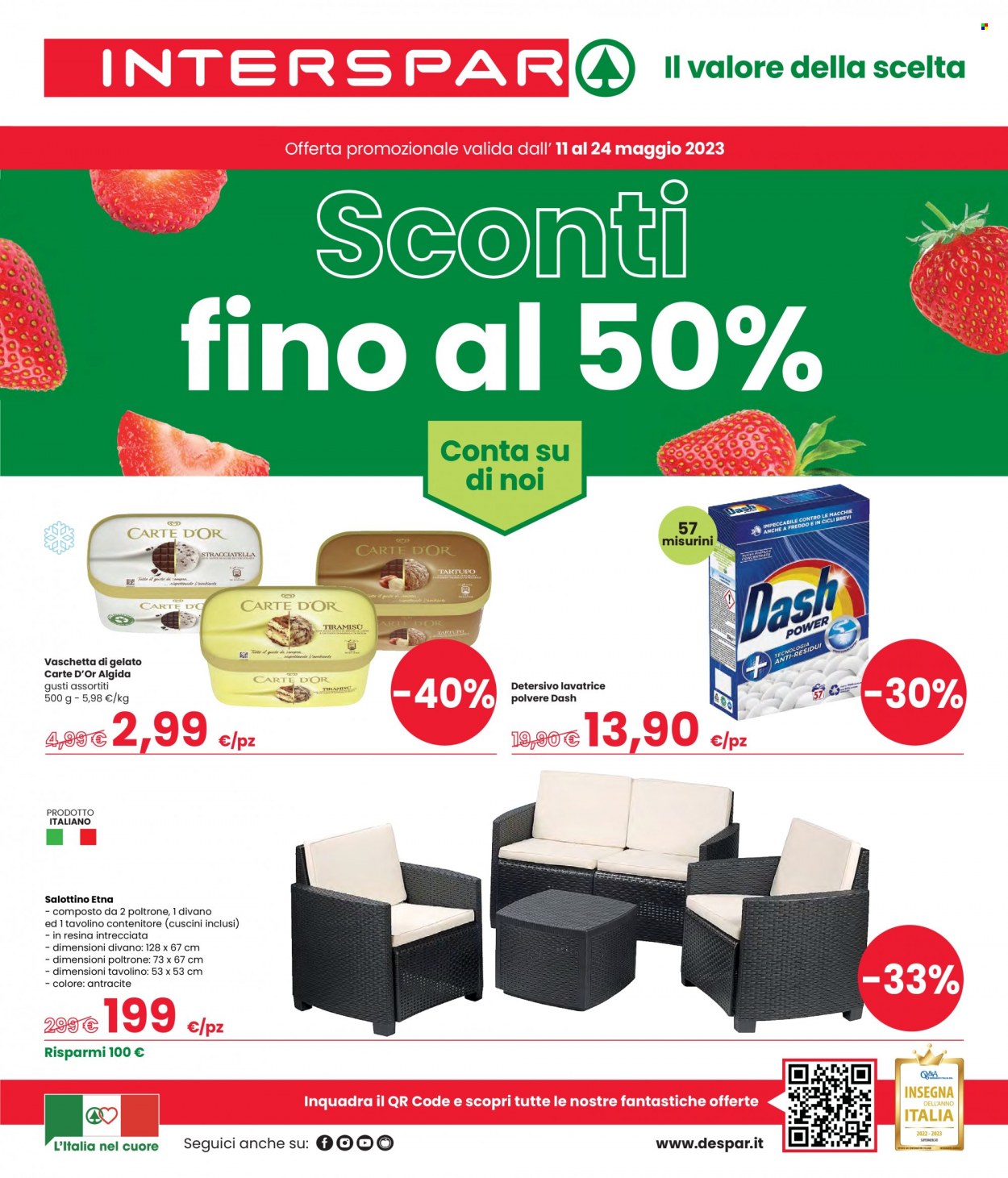 Volantino Interspar - 11/5/2023 - 24/5/2023. Pagina 1