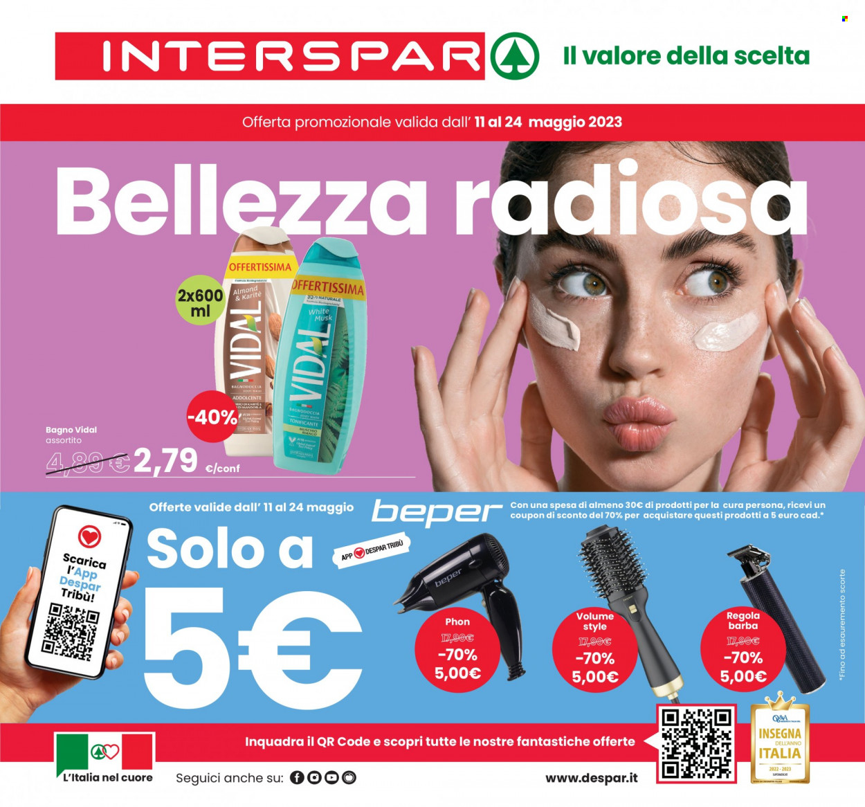Volantino Interspar - 11/5/2023 - 24/5/2023. Pagina 1