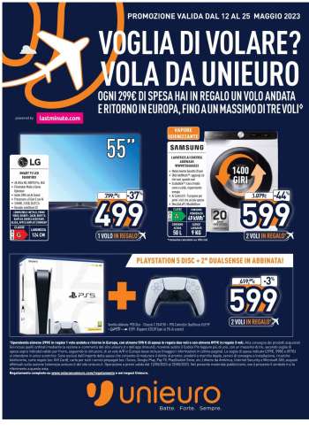 Volantino Unieuro - 12/5/2023 - 25/5/2023.