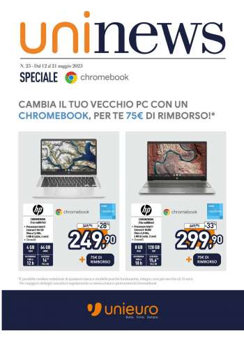 Volantino Unieuro - 12/5/2023 - 21/5/2023.