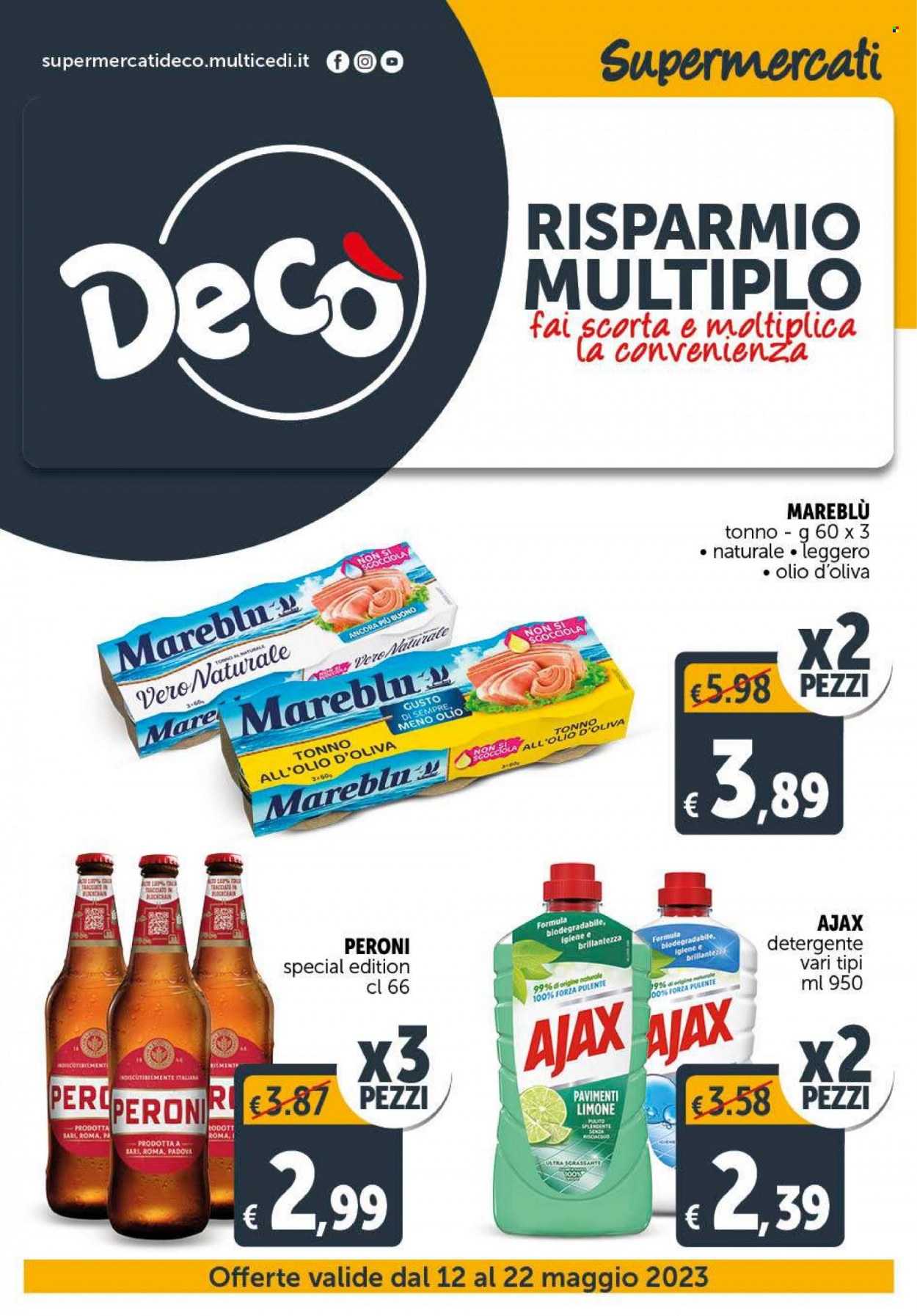 Volantino Deco - 12/5/2023 - 22/5/2023. Pagina 1