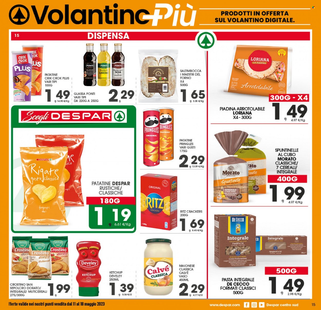 Volantino Eurospar - 11/5/2023 - 18/5/2023. Pagina 15