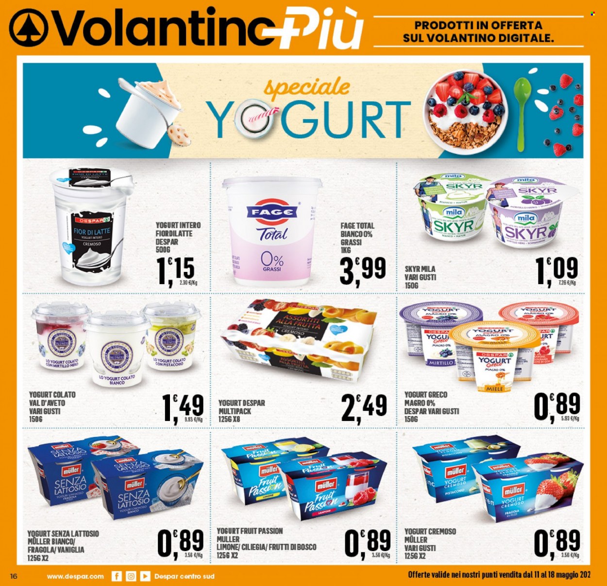 Volantino Eurospar - 11/5/2023 - 18/5/2023. Pagina 16