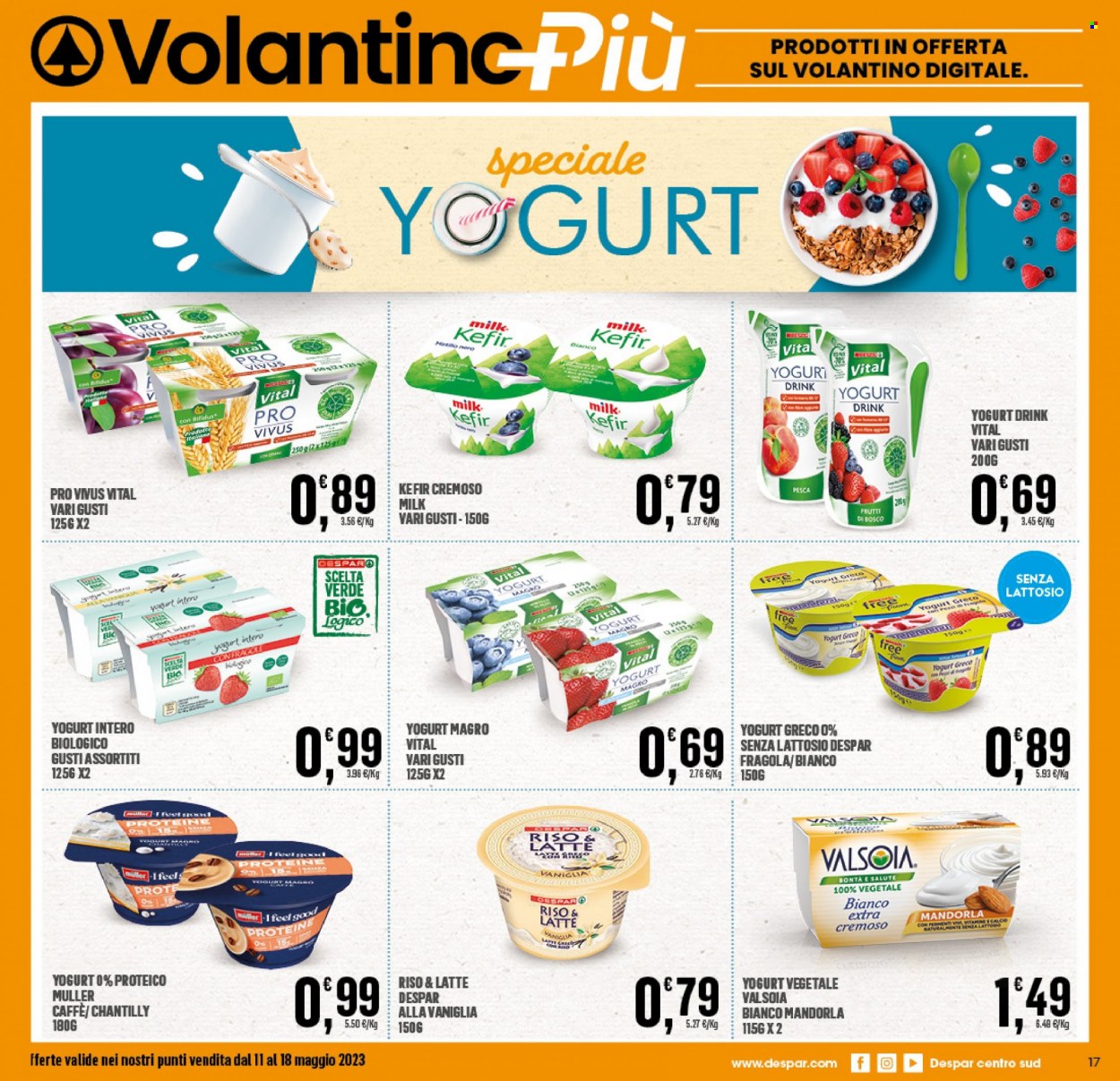 Volantino Eurospar - 11/5/2023 - 18/5/2023. Pagina 17