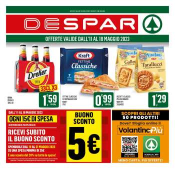Volantino Despar - 11/5/2023 - 18/5/2023.