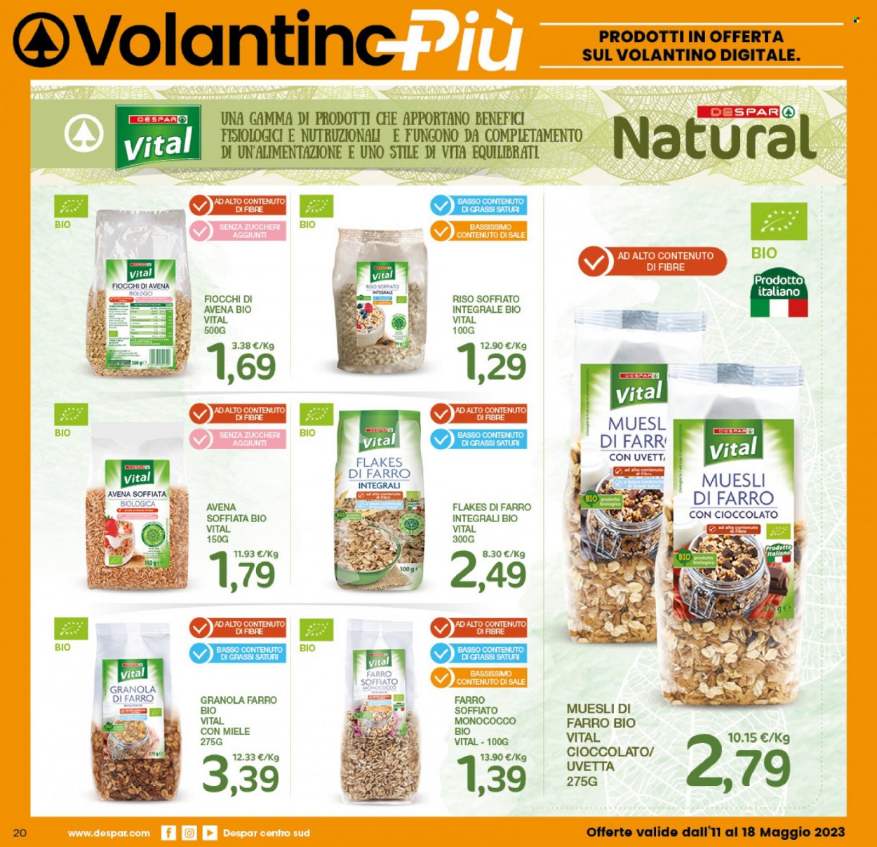Volantino Despar - 11/5/2023 - 18/5/2023. Pagina 20