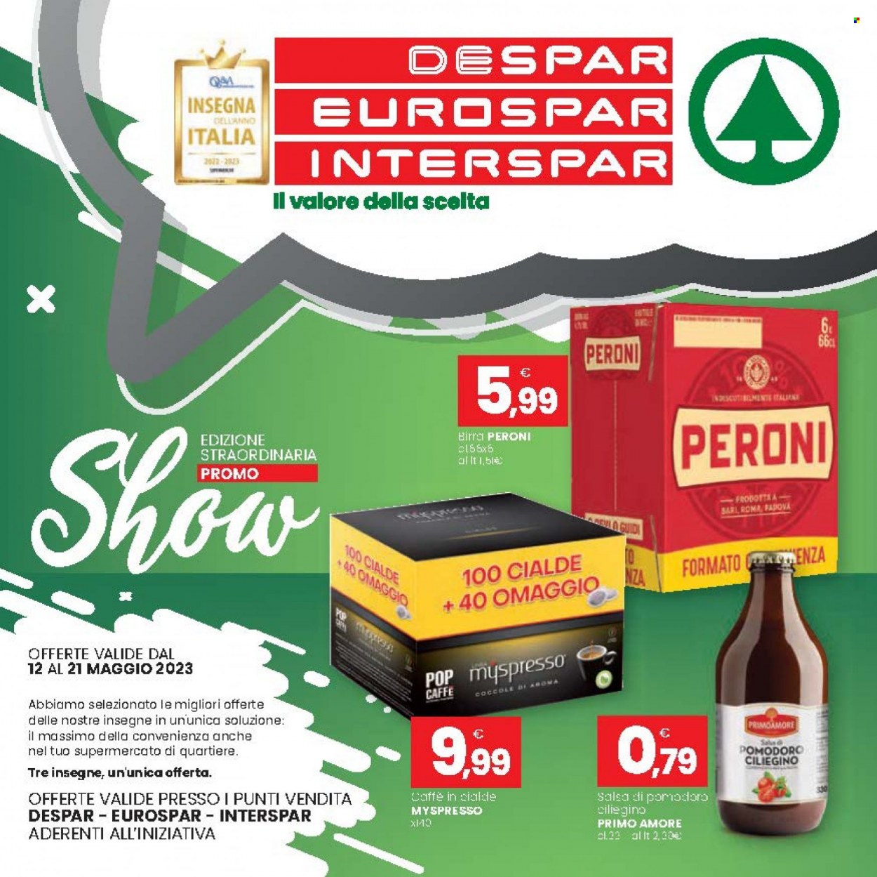 Volantino Interspar - 12/5/2023 - 21/5/2023. Pagina 1