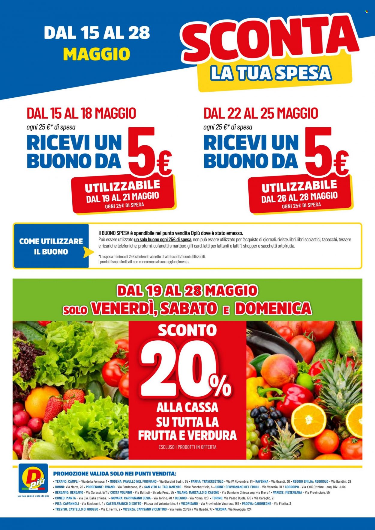 Volantino Dpiù - 15/5/2023 - 28/5/2023. Pagina 2