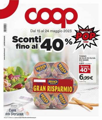 Volantino Coop - 15/5/2023 - 24/5/2023.