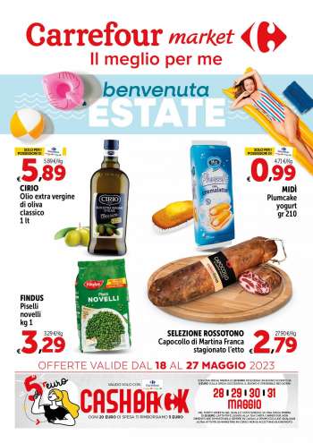 Volantino Carrefour - 18/5/2023 - 27/5/2023.