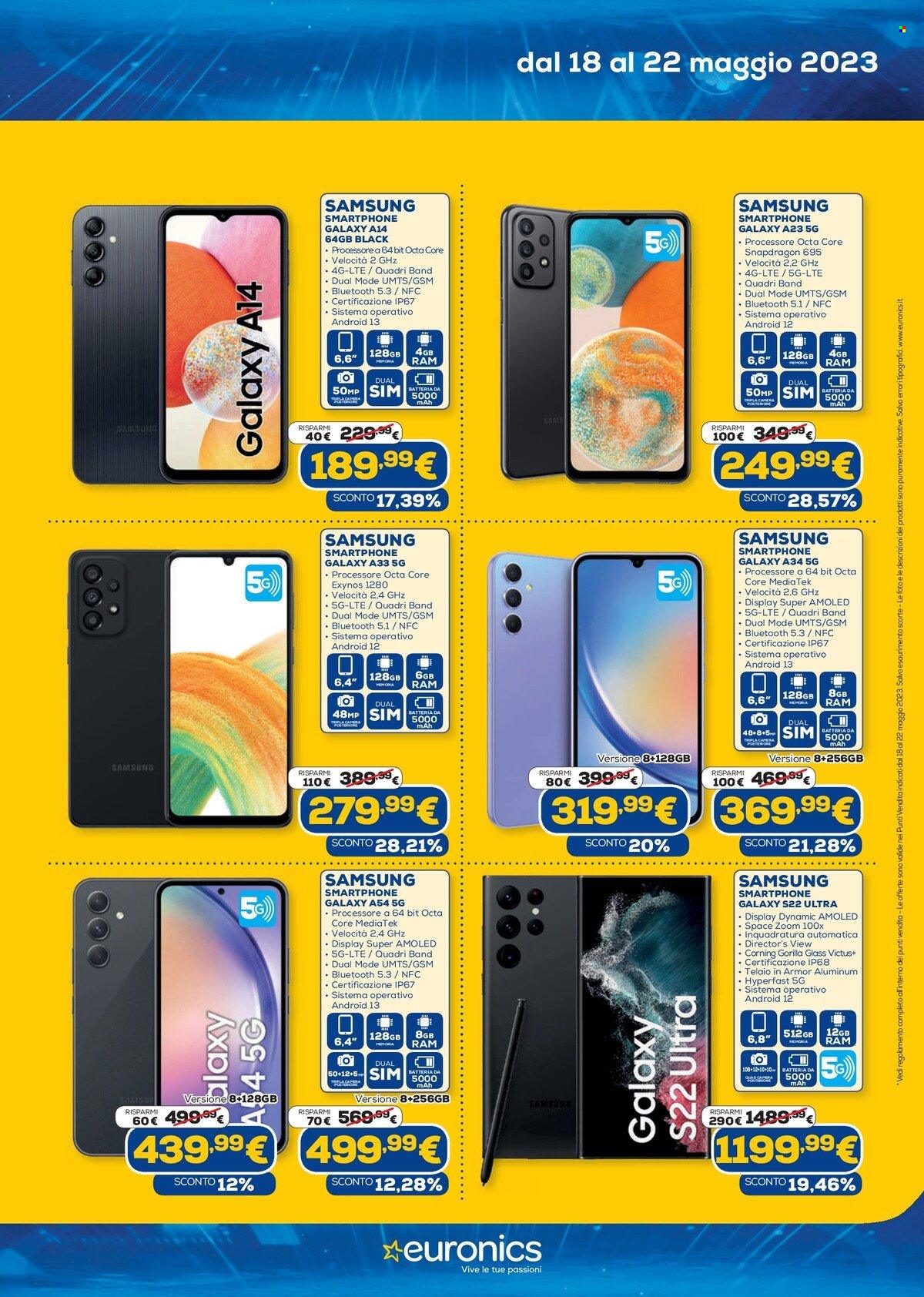 Volantino Euronics - 18/5/2023 - 22/5/2023. Pagina 8