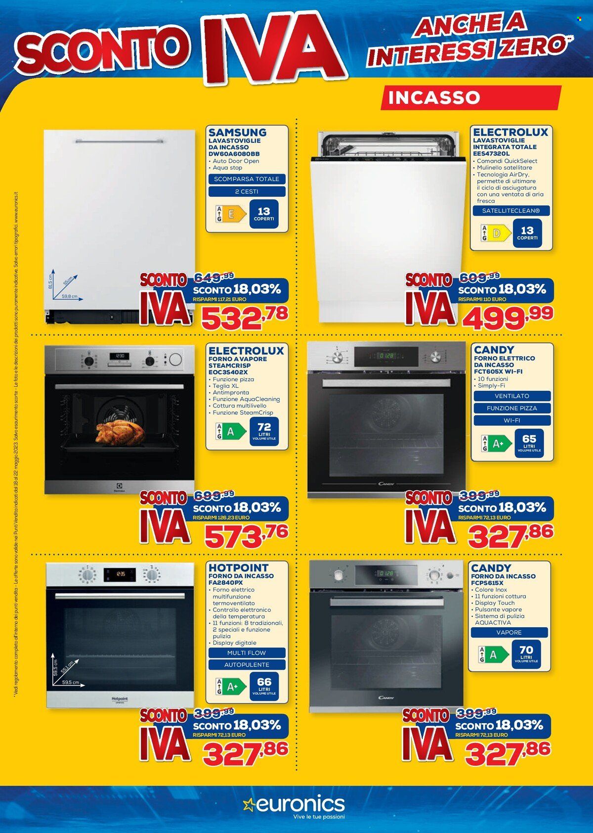 Volantino Euronics - 18/5/2023 - 22/5/2023. Pagina 17