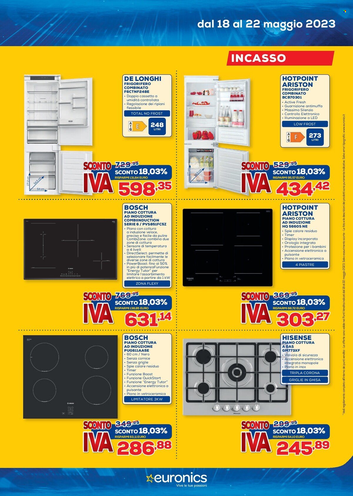Volantino Euronics - 18/5/2023 - 22/5/2023. Pagina 18