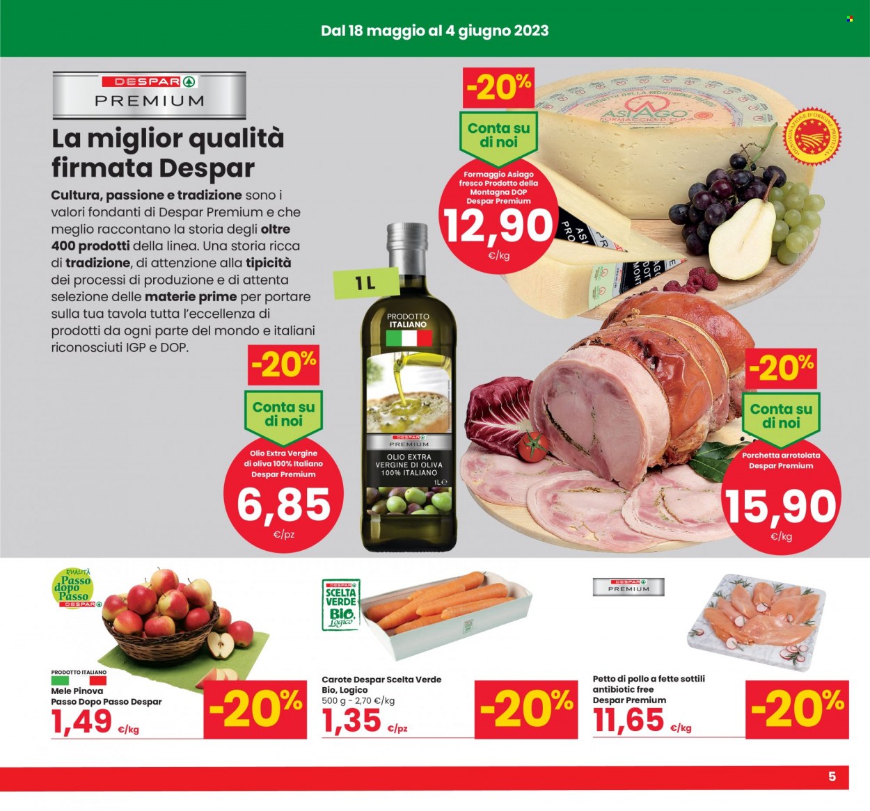 Volantino Eurospar - 18/5/2023 - 31/5/2023. Pagina 5