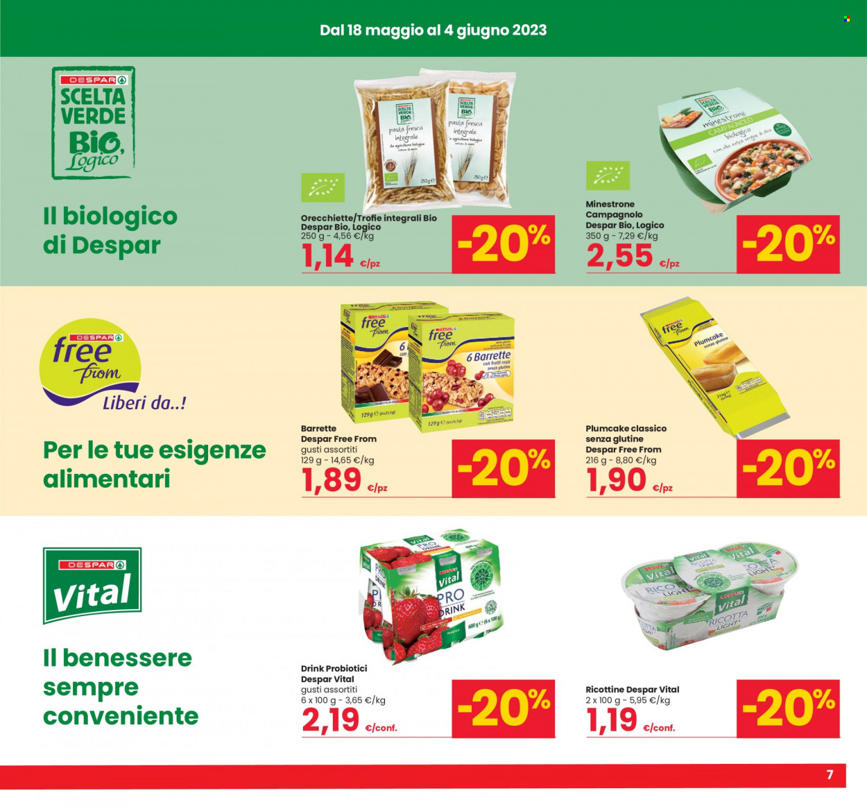 Volantino Eurospar - 18/5/2023 - 31/5/2023. Pagina 7