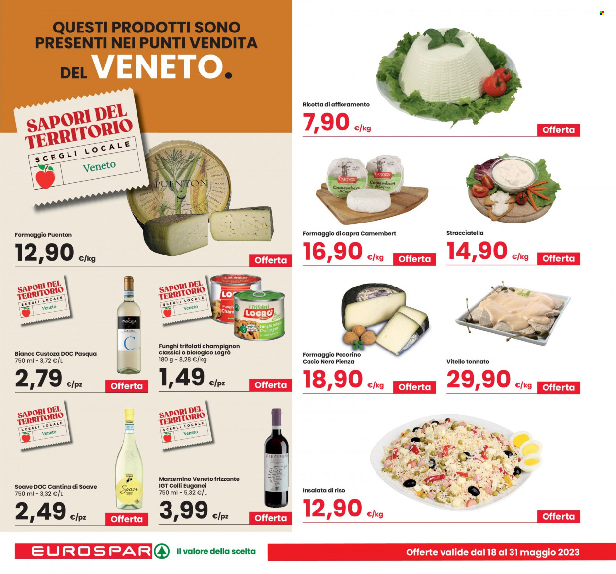 Volantino Eurospar - 18/5/2023 - 31/5/2023. Pagina 8