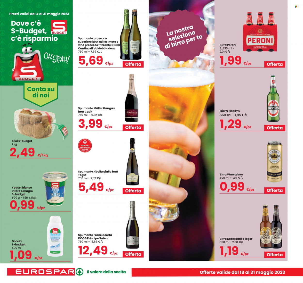 Volantino Eurospar - 18/5/2023 - 31/5/2023. Pagina 14