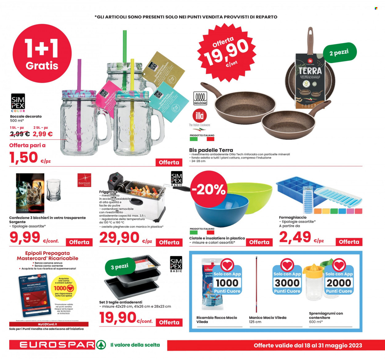 Volantino Eurospar - 18/5/2023 - 31/5/2023. Pagina 18